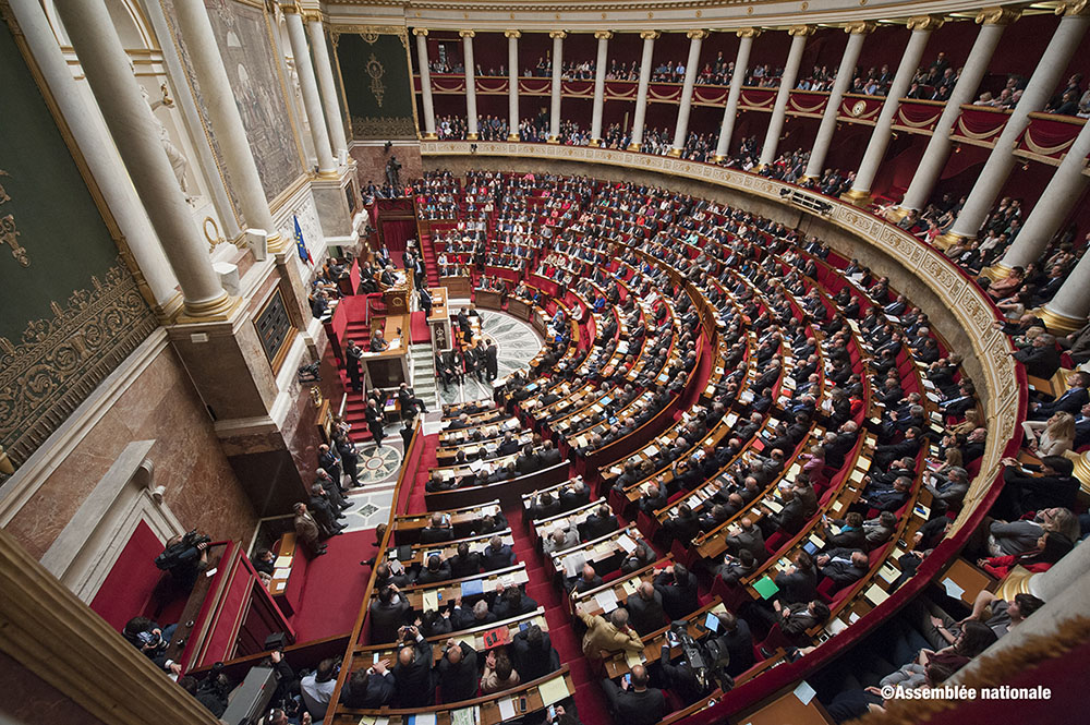 Hémicycle Assemblée nationale