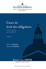 Cours de droit des obligations 2022 (Manuel CRFPA)